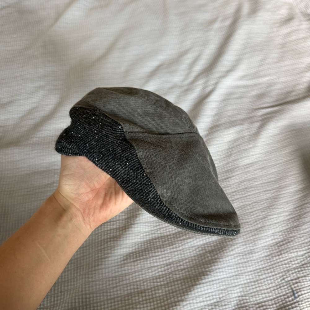 Rare Vintage Converse Two-Tone Gray Ivy Newsboy Flat Gatsby Cap Men’s Hat